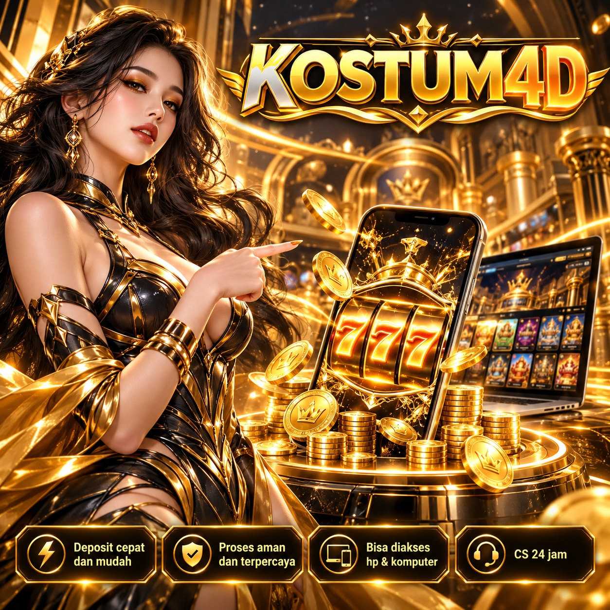 Banner promosi KOSTUM4D